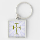 Search for cross gold key rings Christian