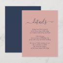 Search for directions cards invites Elegant