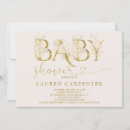 Search for gold baby shower invitations Pink