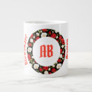 Search for black rose mugs Initials
