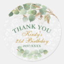 Search for 18th birthday thank you stickers Elegant