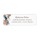 Search for fall return address labels weddings Watercolor