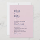 Search for miss to mrs bridal shower invitations Modern