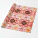 Search for pink and orange wrapping paper Fall