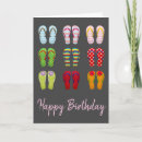 Search for flip flop birthday cards Fashion