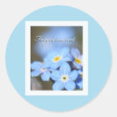 Search for forget me not stickers Blue flowers