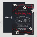 Search for red and black party invitations Modern