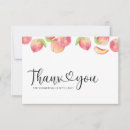 Search for peach thank you cards Watercolor