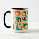 Search for mid century modern graphic mugs Retro design