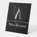 Search for business tabletop signs Black
