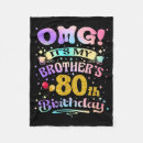 Search for brother blankets Birthday boy
