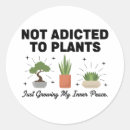 Search for addicted to stickers Plant lover