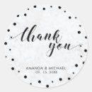 Search for thank you typography stickers Black