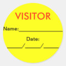 Search for visitor stickers Black