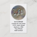 Search for cat business cards Feline