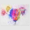 Search for hot air balloon tissue paper Decoupage