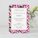 Search for cow print birthday invitations Black