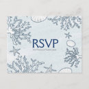 Search for beach shells rsvp cards Ocean