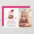 Search for 5th birthday invitations Girls