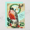 Search for vintage christmas invitations Holly