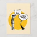 Search for funny office humour postcards Cat lover