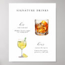 Search for his and her drink signs Cocktails