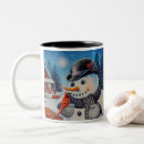 Search for snowman and friends mugs Merry christmas
