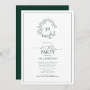 Search for emerald green birthday invitations Elegant