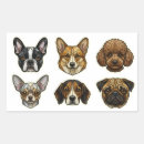Search for bulldog portrait stickers Dogs