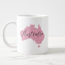 Search for country map mugs Australia