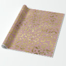 Search for feline wrapping paper Gold