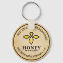 Search for homemade key rings Honey bee