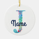 Search for letter j christmas tree decorations Letters