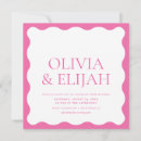 Search for pink wedding invitations Bold