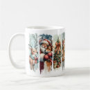 Search for christmas cookie mugs Santa