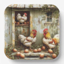 Search for rooster chicken hen plates Country
