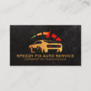 Search for automotive parts business cards Mechanic