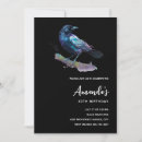 Search for raven birthday invitations Animal