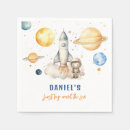 Search for space napkins Boy birthday