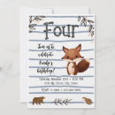 Search for woodland birthday invitations Leaves