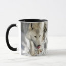 Search for arctic wolf mugs Snow