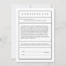 Search for certificate cards Modern