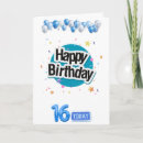 Search for son 16th birthday cards For him