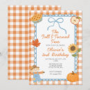 Search for turning two invitations Pumpkins