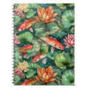 Search for koi fish notebooks Floral