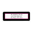 Search for zebra return address labels Pink