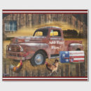 Search for vintage truck wrapping paper Barn