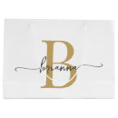 Search for monogrammed gift bags Bridal shower