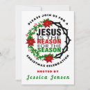 Search for jesus christmas invitations Jesus is the reason