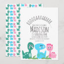Search for blue dinosaur birthday invitations Modern